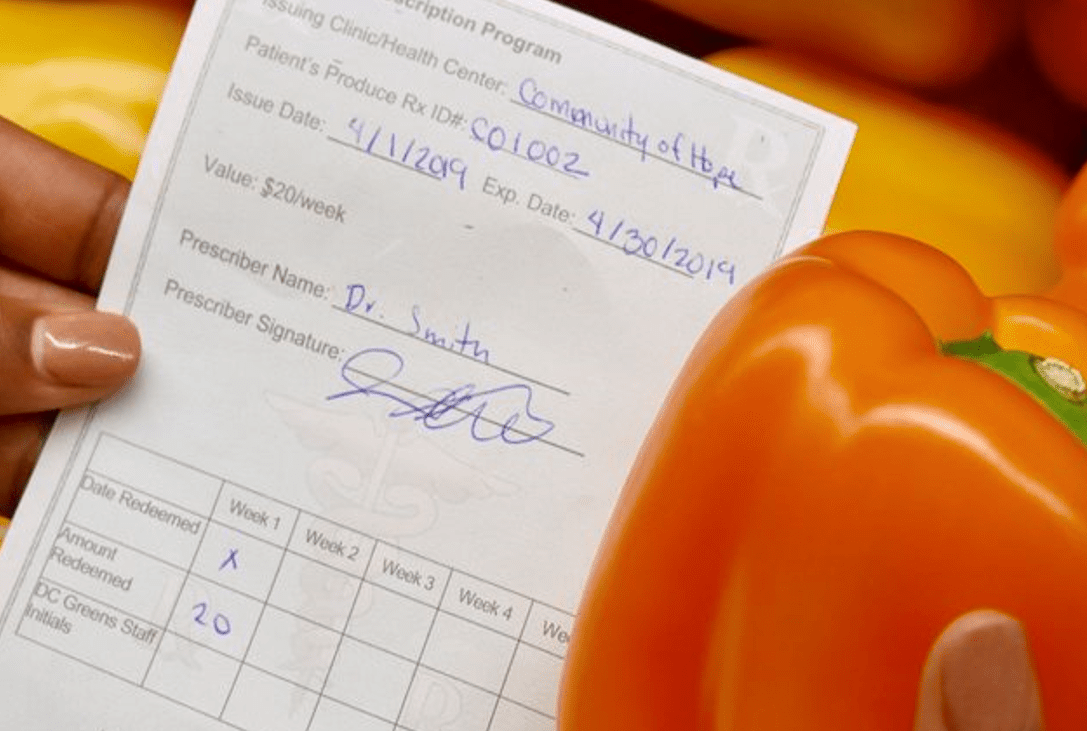 Produce Prescription Program for Healthy Blood Pressure (PRx BP)